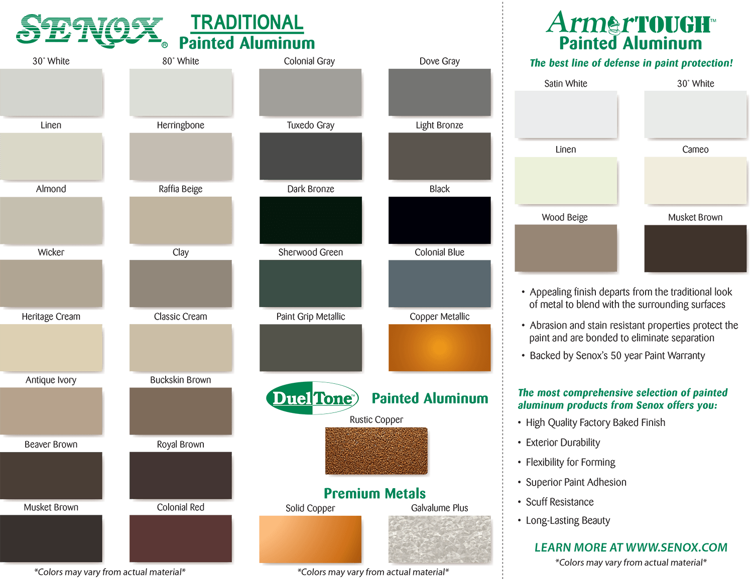 Gutter Colors — San Antonio, TX — Guthrie Gutters