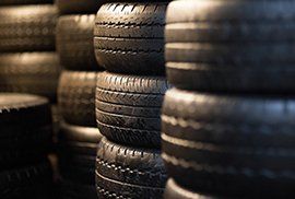 Stock of Tire — Tires in CA