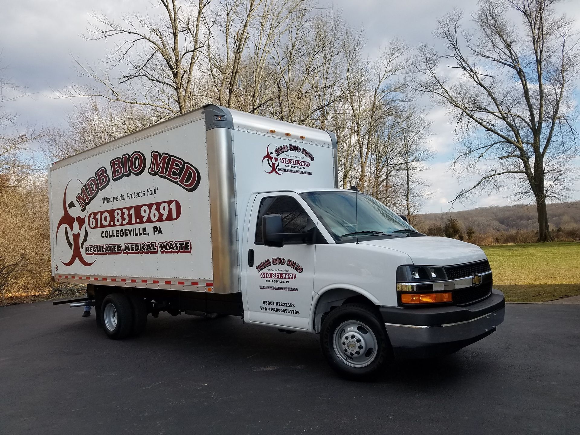 Truck — Collegeville, PA — MDB Biomed LLC