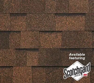 Antique Brown shingle line
