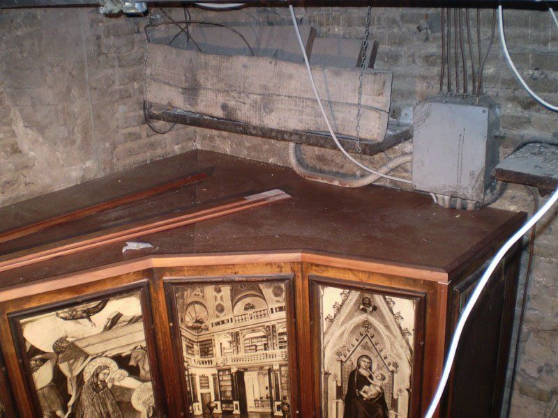 intervento di restauro