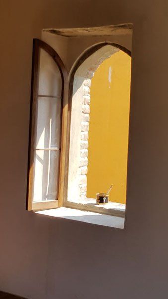 finestra di un monumento