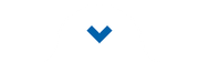 A blue arrow pointing up on a white background.