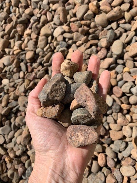 River Pebble (Brown) 20-50mm — Sand Port Stephens in Salamander Bay, NSW