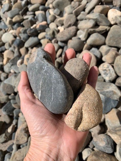 River Pebble (Grey) 30-50mm — Sand Port Stephens in Salamander Bay, NSW