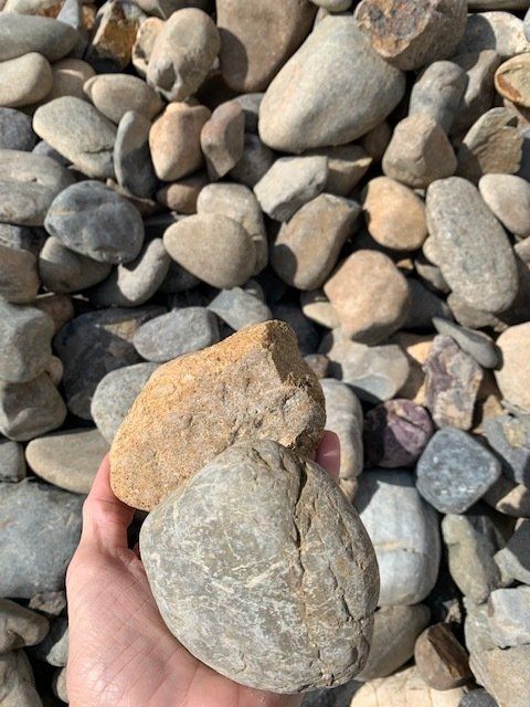 River Pebble (Grey) 50-100mm — Sand Port Stephens in Salamander Bay, NSW