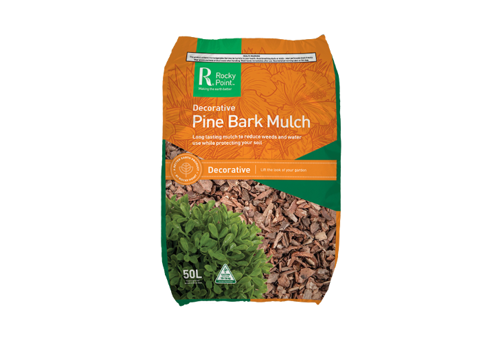 Pine Bark Mulch (50ltr Bag) — Sand Port Stephens in Salamander Bay, NSW
