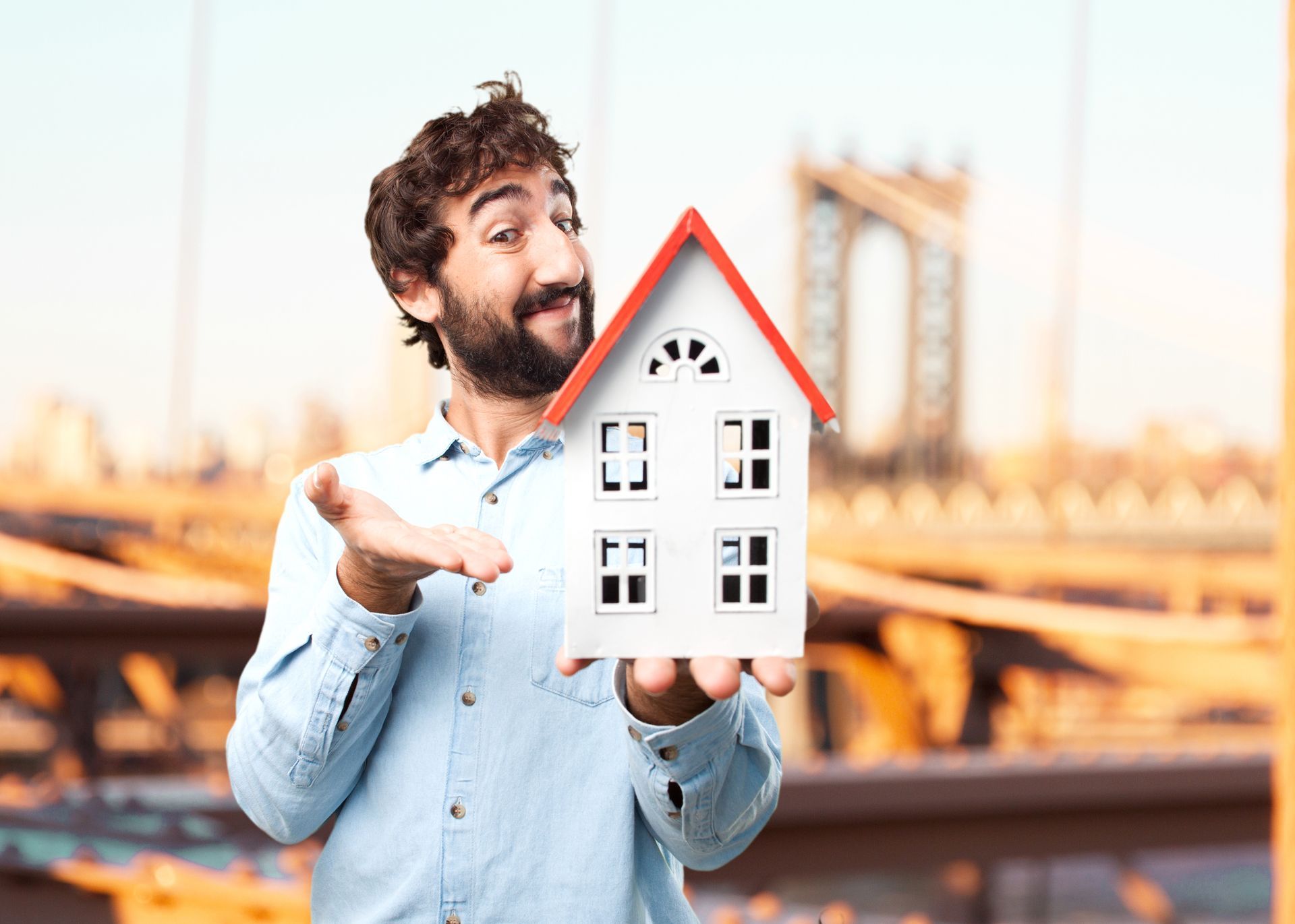 Realtor with a house key