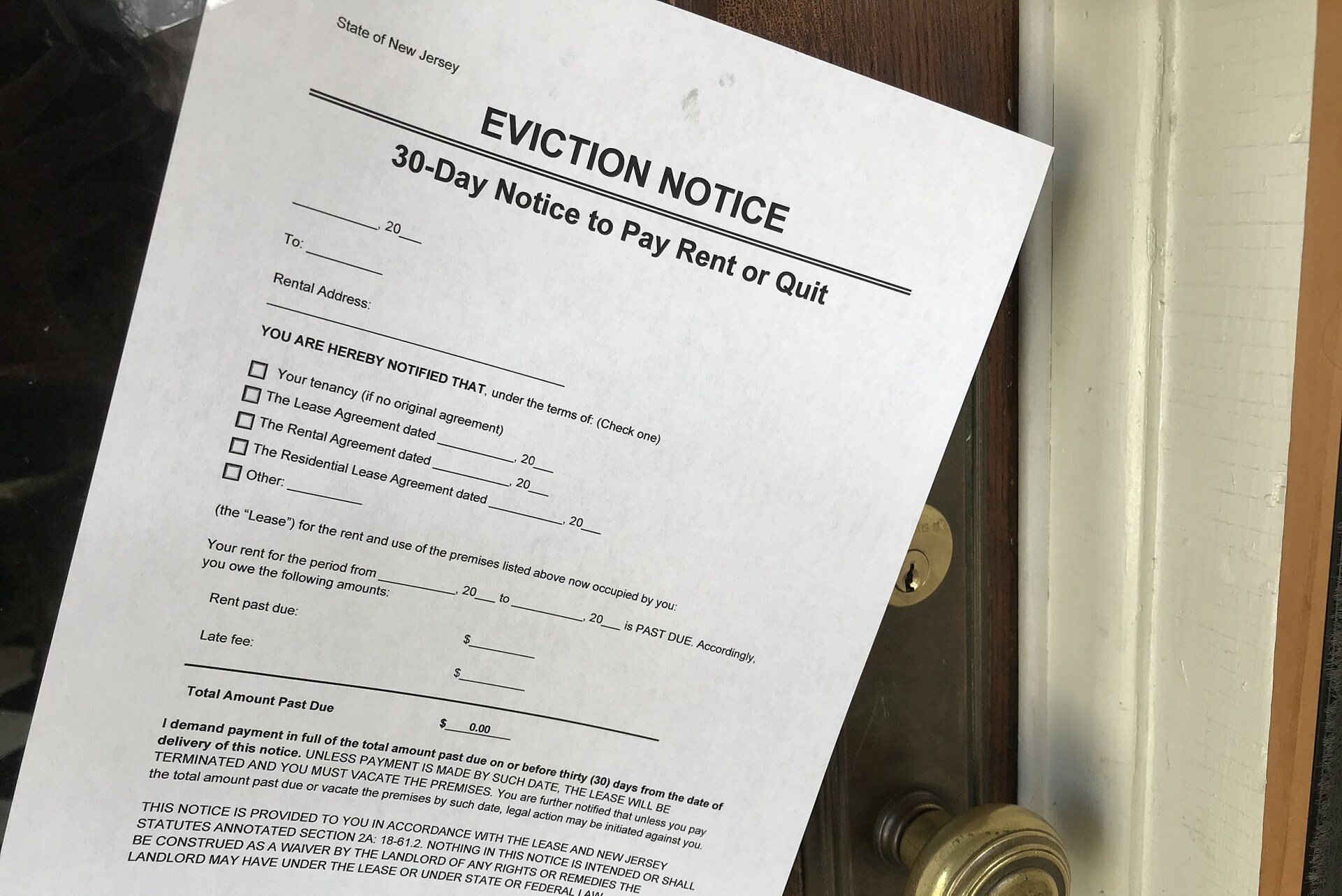 eviction-notice-taped-on-door