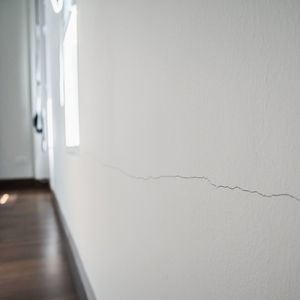 wall with crack