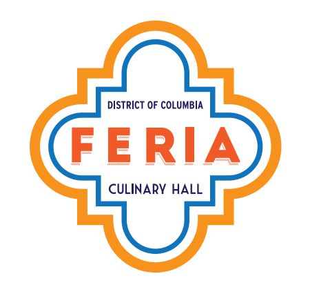 A logo for the district of columbia feria culinary hall
