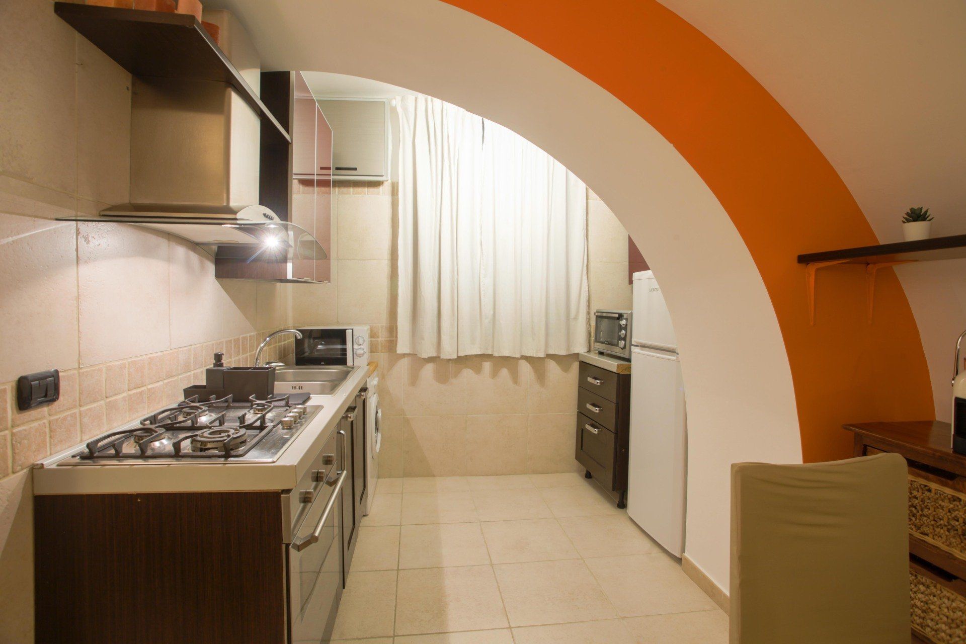 holiday home kitchen