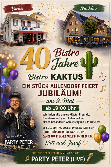 Kaktus Bistro - Mehr als nur eine Bitro-Kche