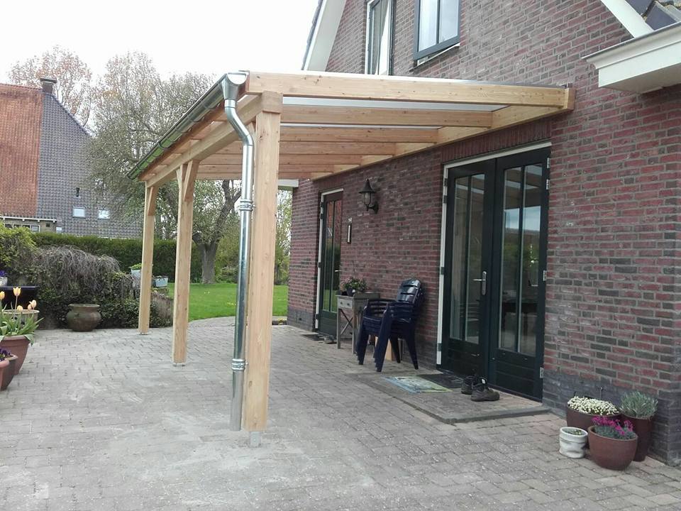 Houten Terrasoverkapping | Van De Wetering