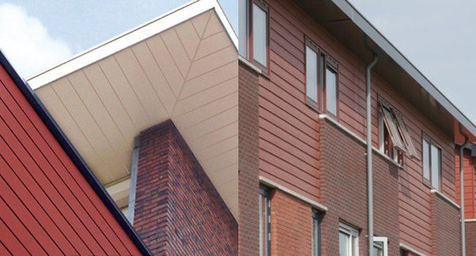 Gevelpanelen voor afwerking