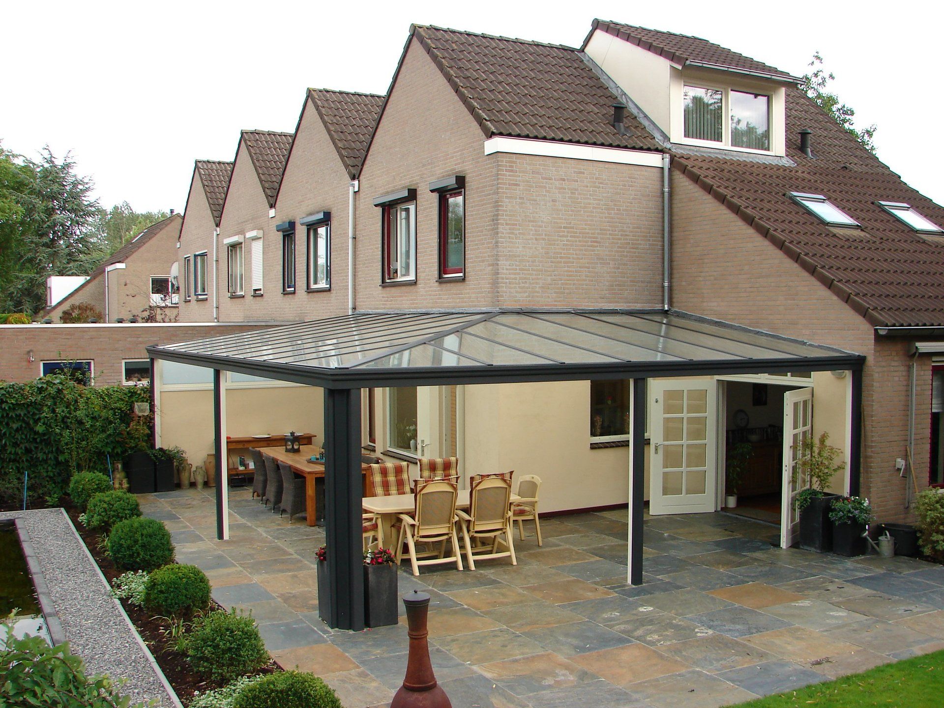 Chique terrasoverkapping