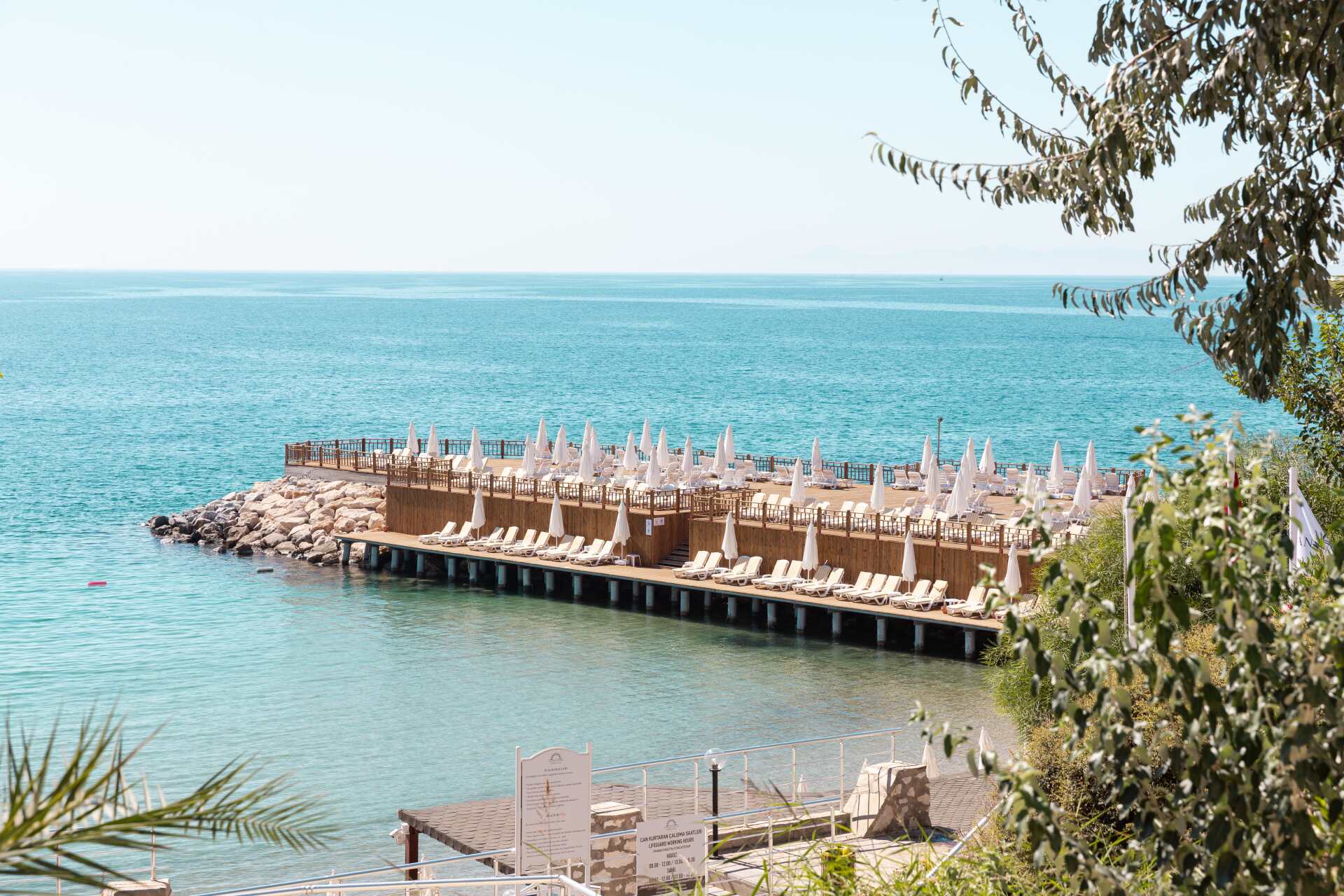 Anadolu Hotels Didim Club deniz kıyısı