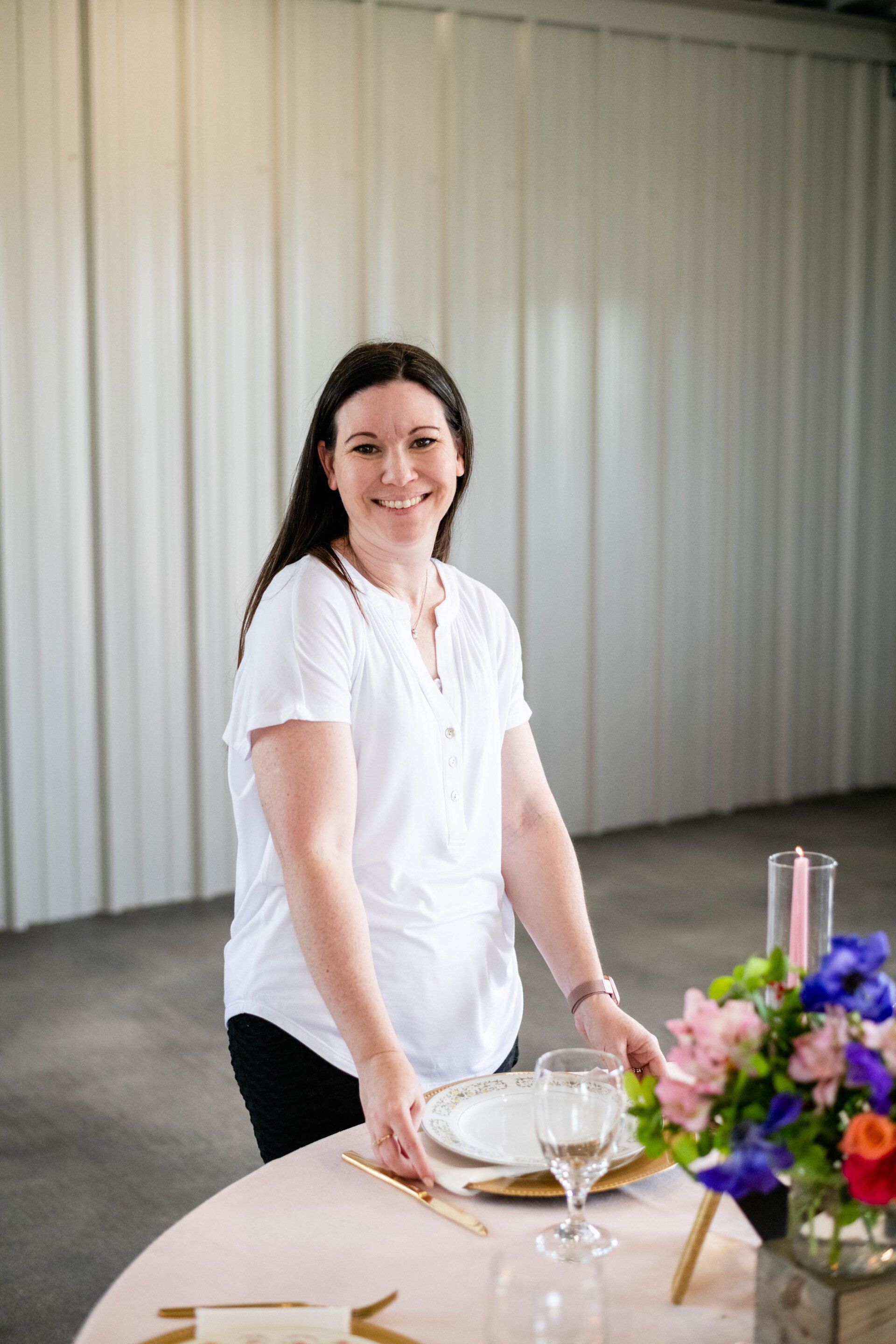 Stefanie Craig owner of C and R event rentals