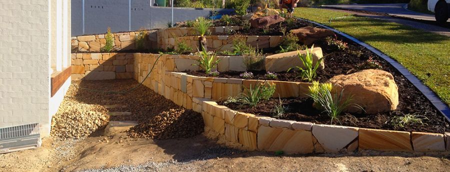 Work from our professional landscape contractor in Blacksmiths