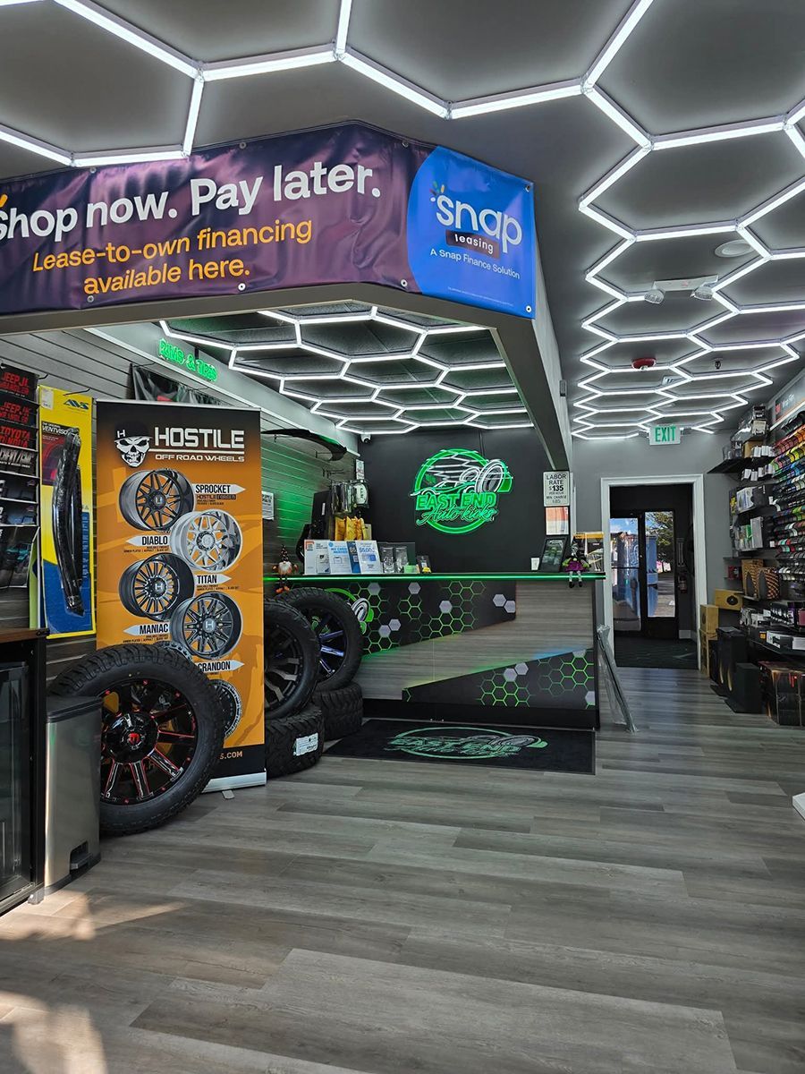 Gallery of Our Shop | East End Auto Kicks