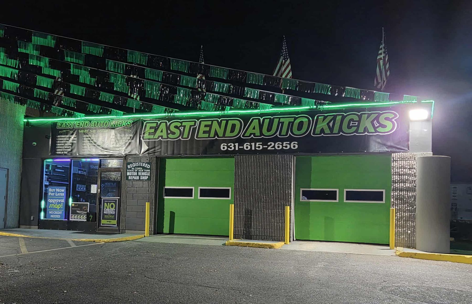 Gallery of Our Shop | East End Auto Kicks