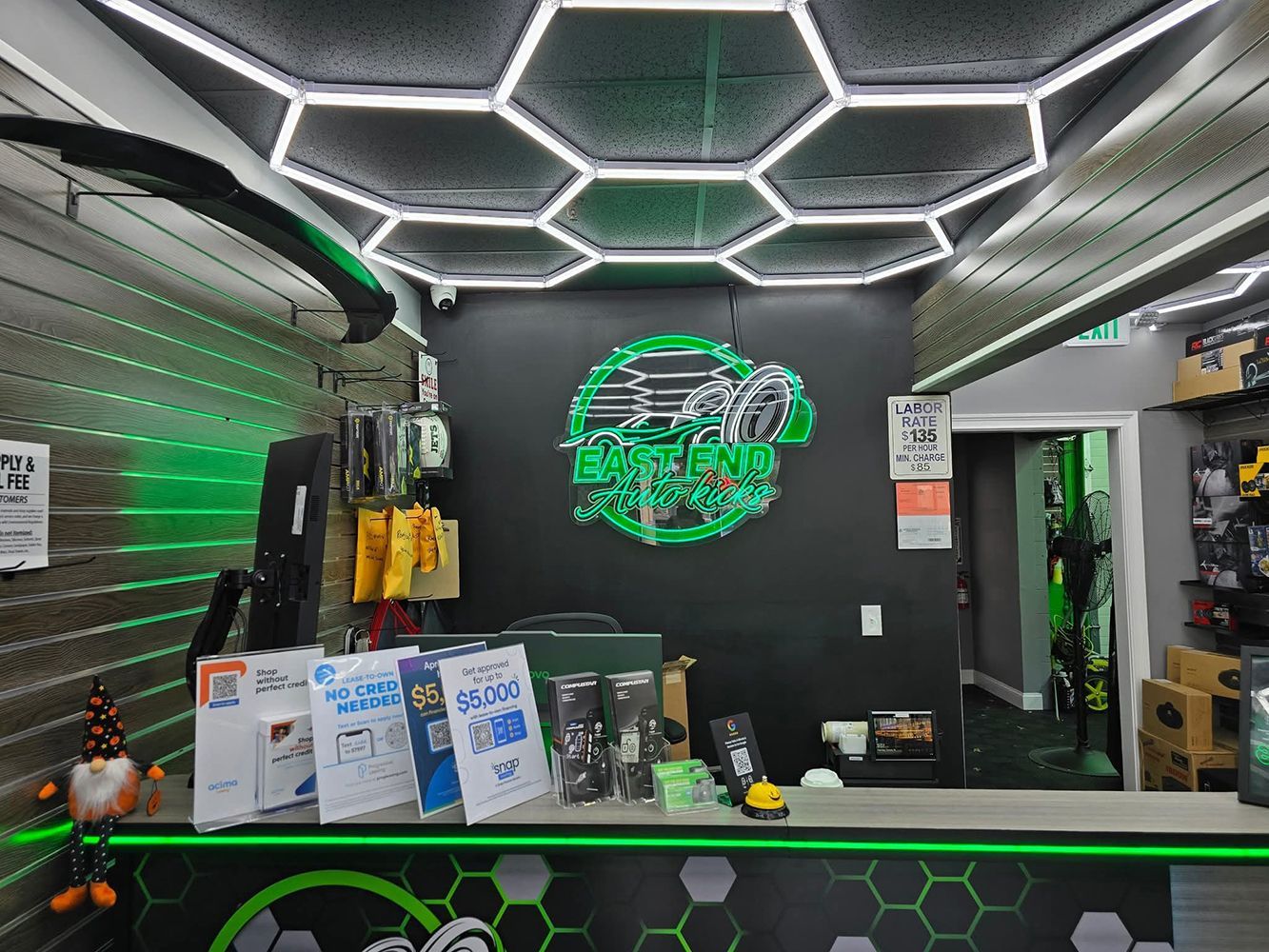 Gallery of Our Shop | East End Auto Kicks