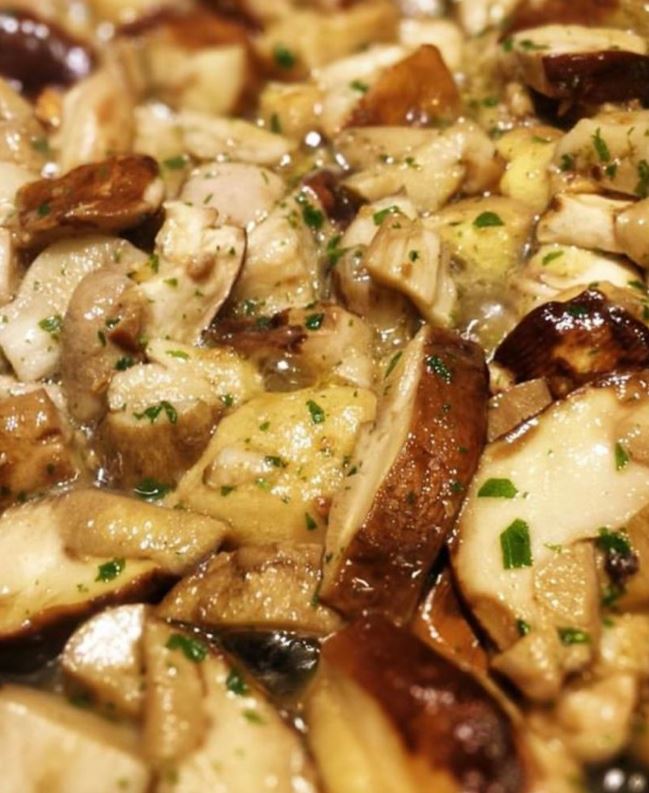 Funghi porcini trifolati