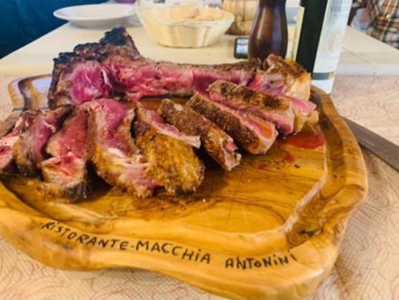 La bistecca tagliata