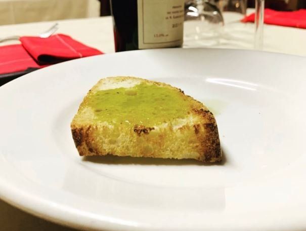 Le nostre bruschette con olio extravergine