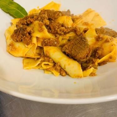 Maccheroni pistoiesi al ragù di cinghiale