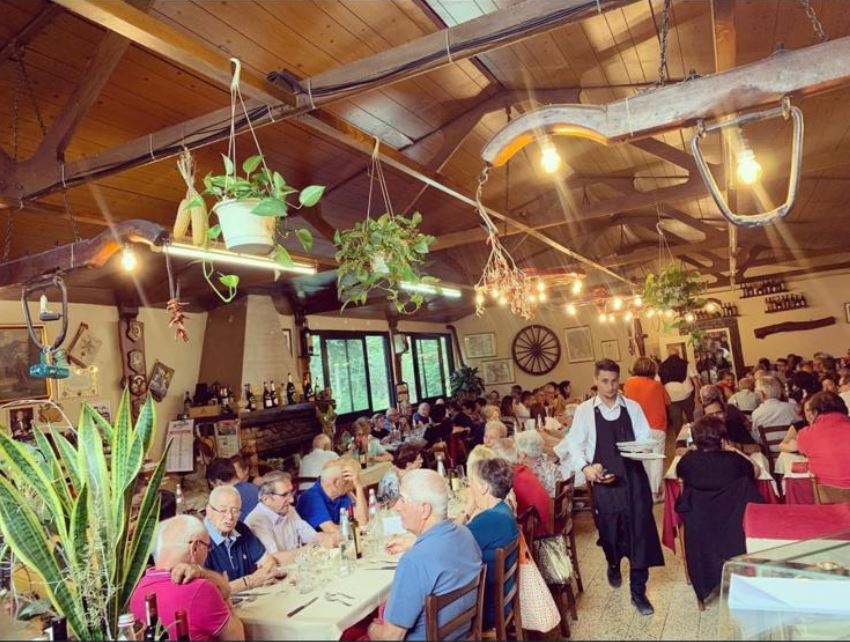 sala interna del ristorante