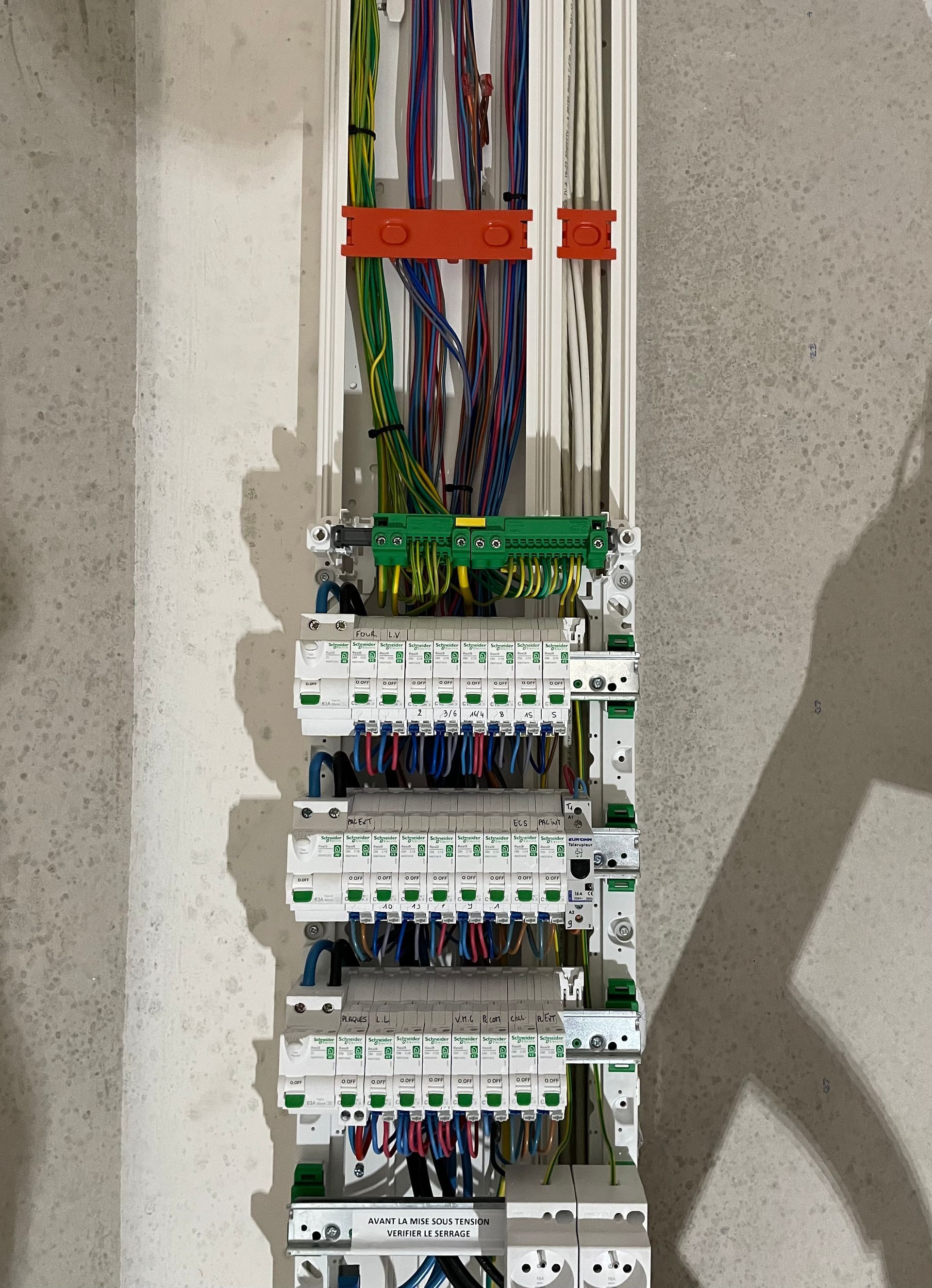 Installation tableau électrique