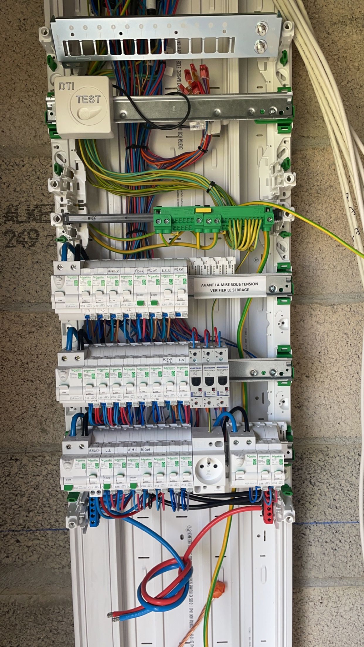 Remplacement tableau électrique