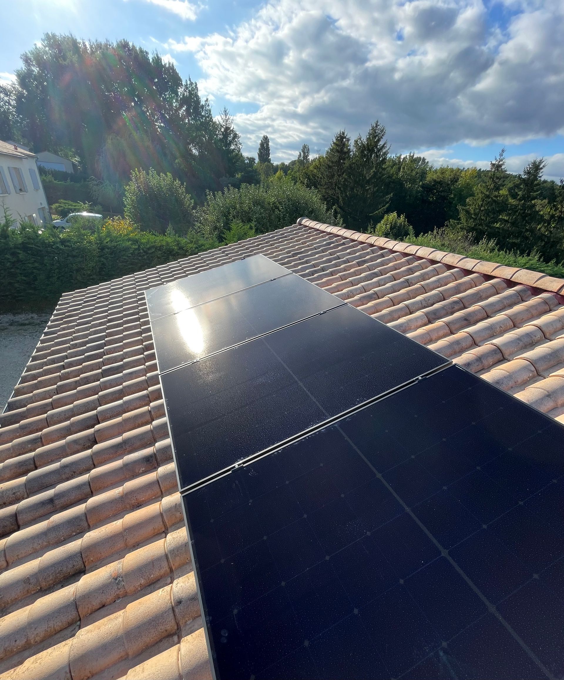 Installation panneau solaire
