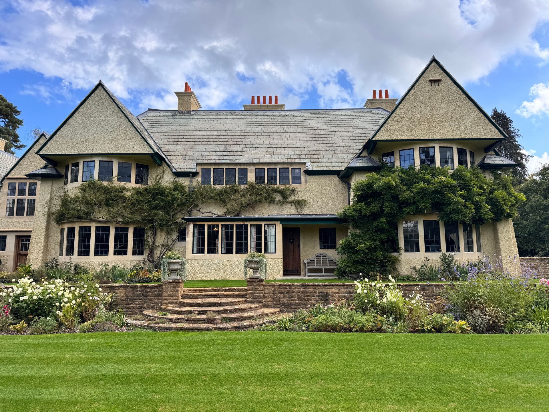 Rear view of Norney Grange