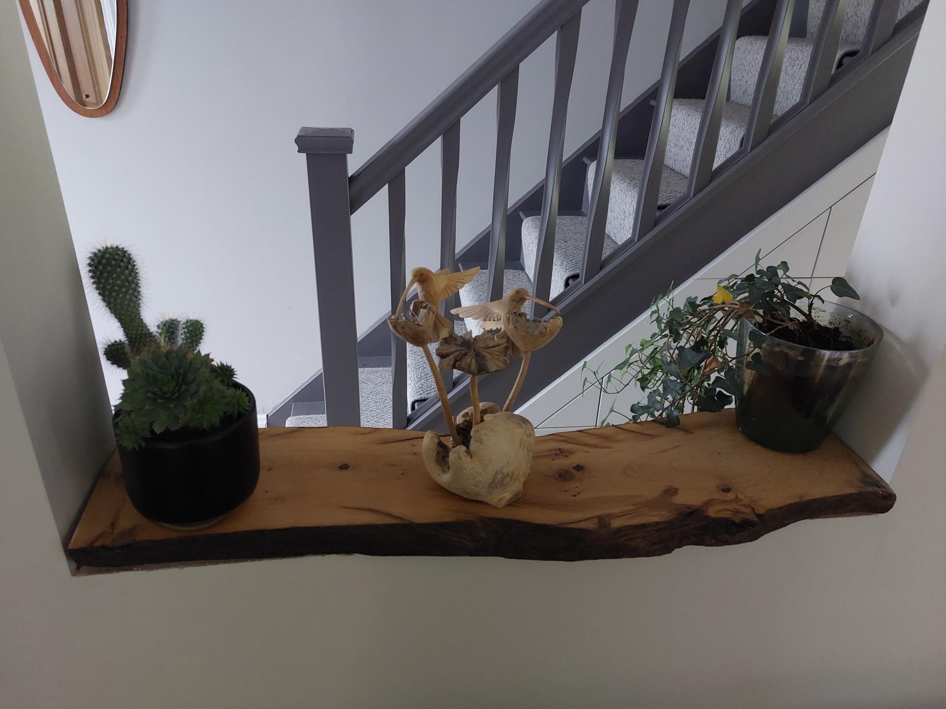 Live Edge Wood Shelf; Guide Price