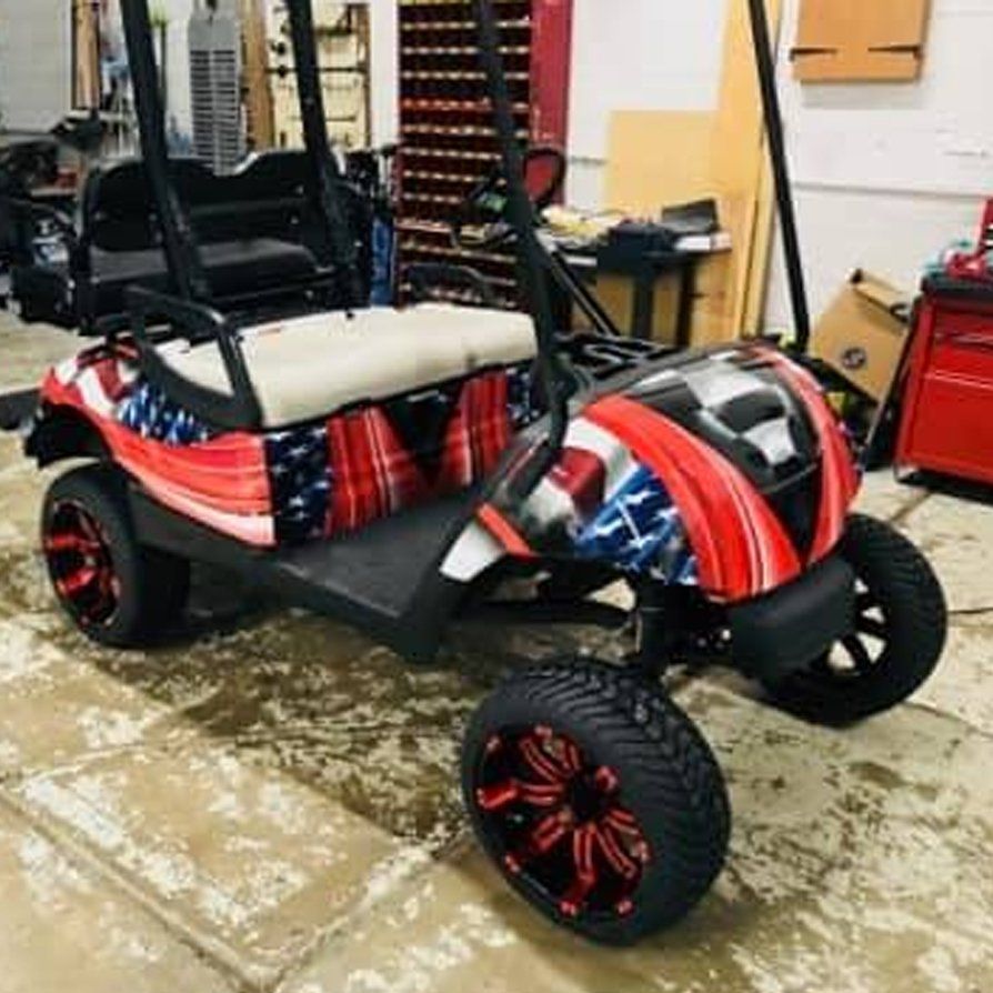 Close Up Photo Of 4 Wheel Bike Ride — Lombard, IL — X-Treme Graphics & Lettering Inc