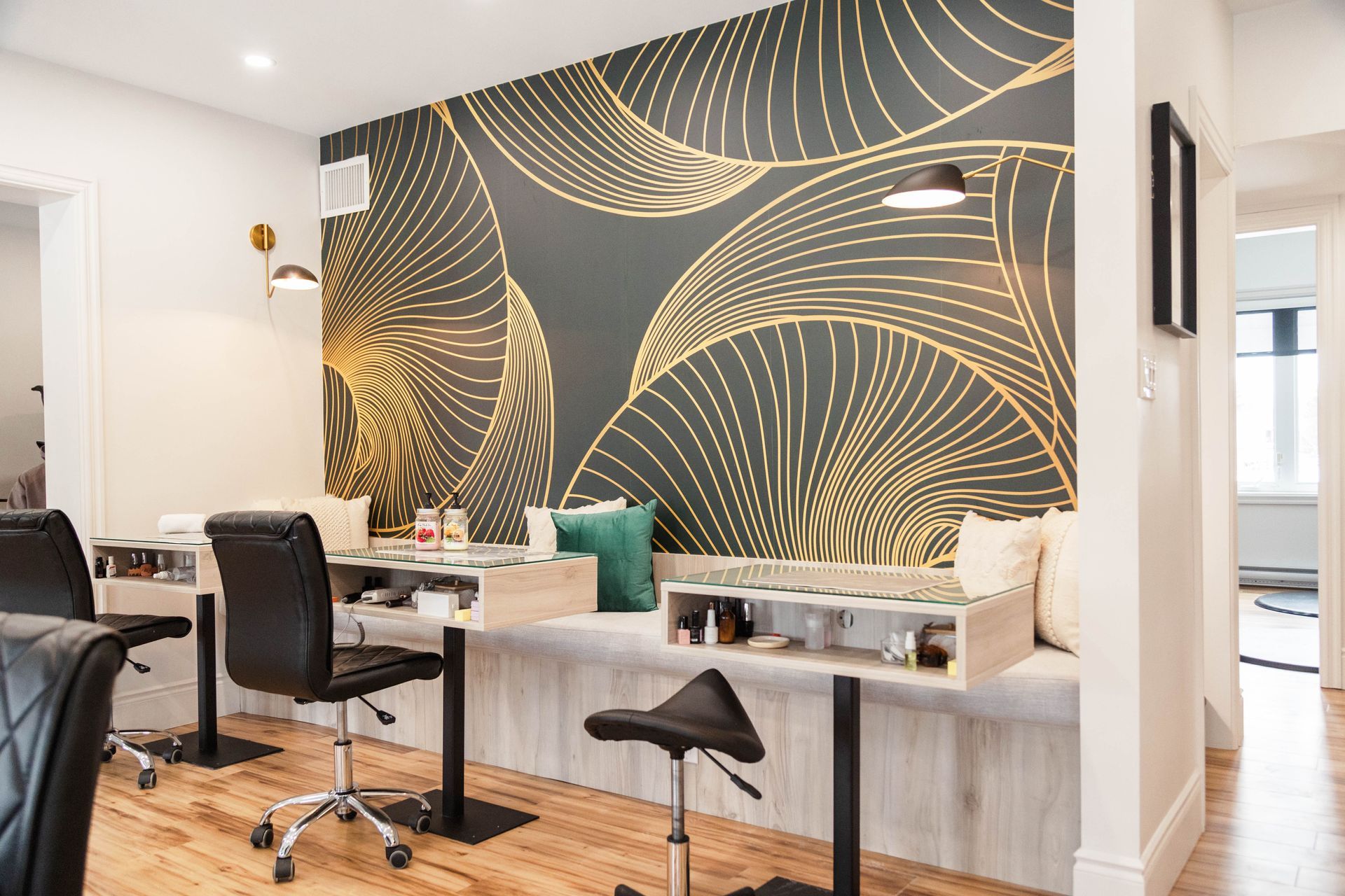 Lambeth spa waiting room