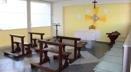 Cappella per messa all'interno della struttura