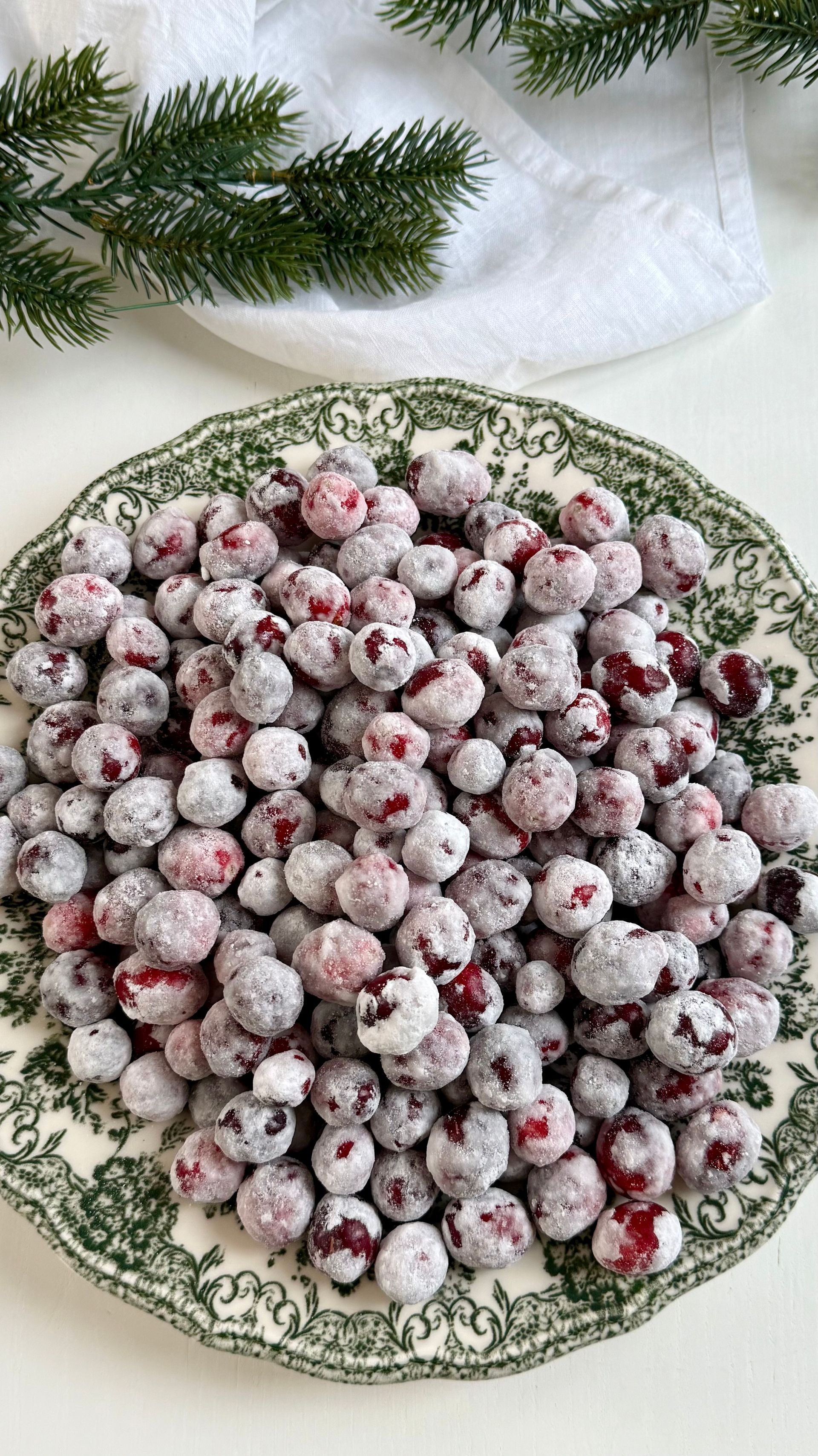 Kandierte Cranberries