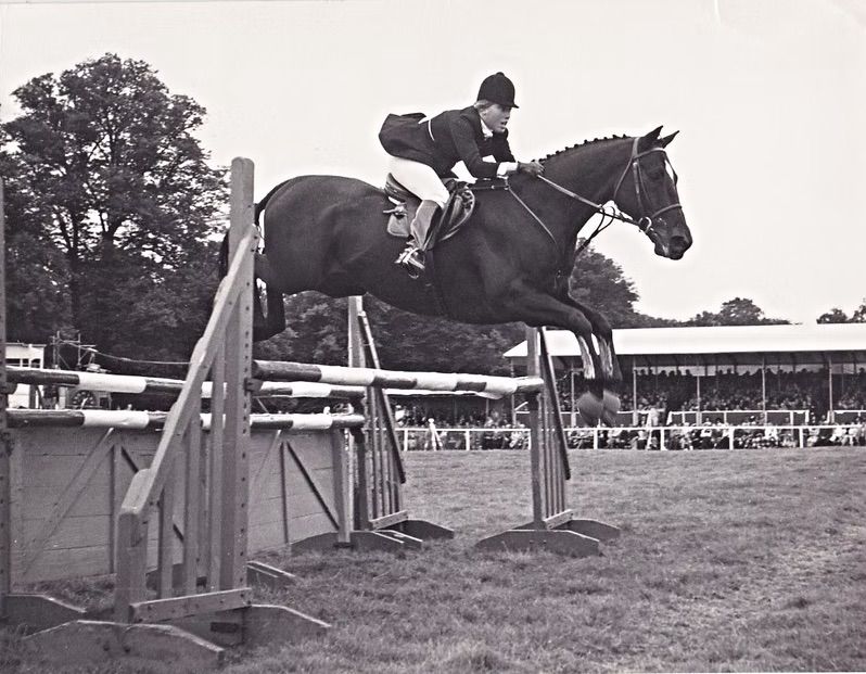 Amanda Sivewright riding Alsedell at the Burghley Horse Trials