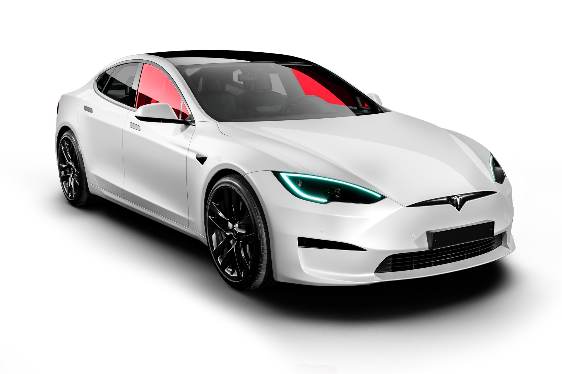carbon-windshield-strip-tint-tesla-4door