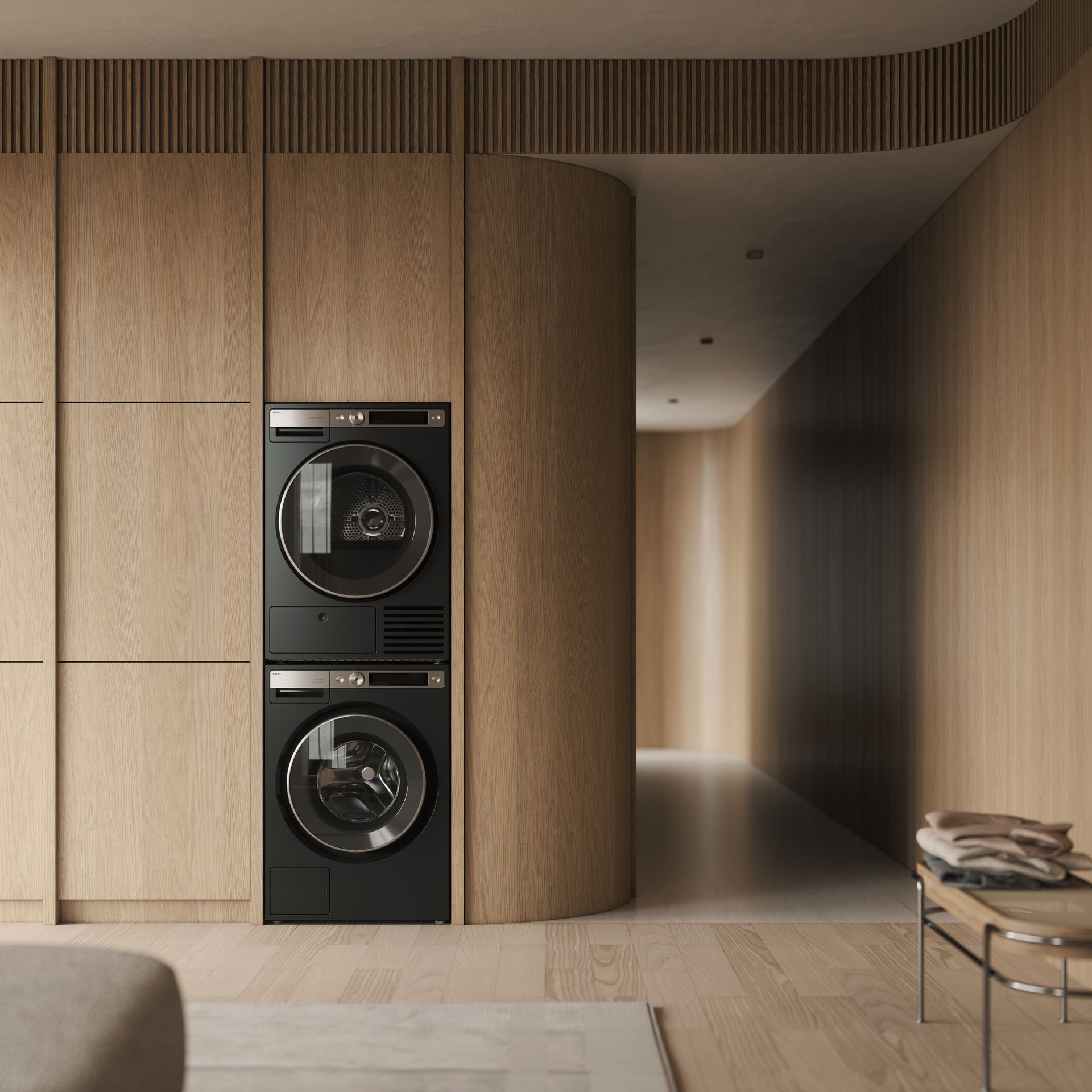 ASKO wasmachine en droger Style Graphite Black