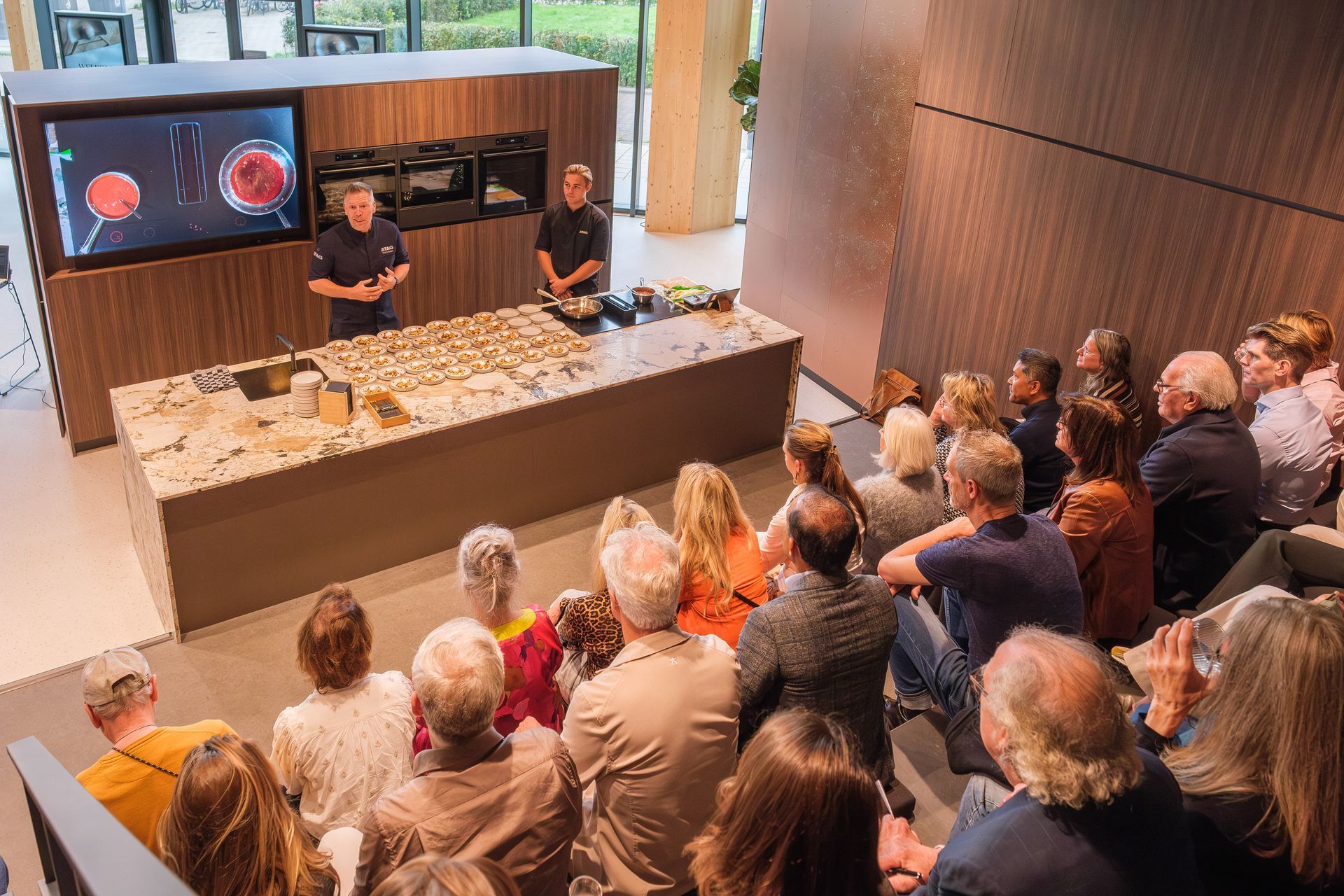 ATAG Live Experience Center culinair kookworkshop