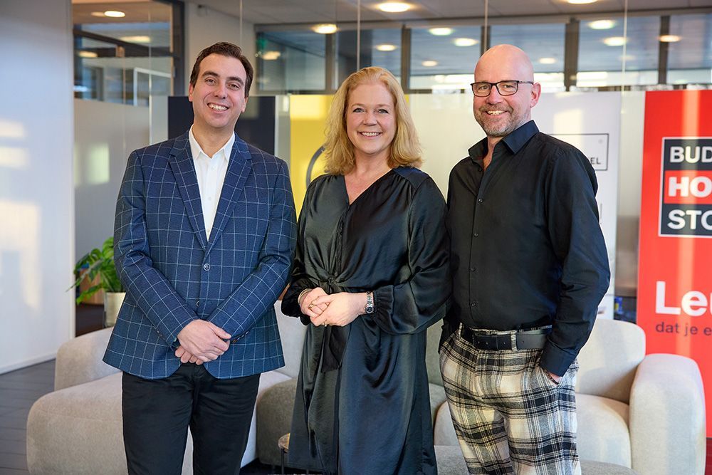 VME Nederland V.l.n.r. Ronnie Heijmans, Hanneke van Meeteren en Göran van Tol landscape