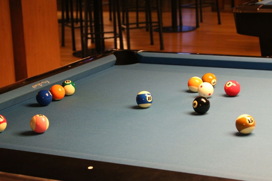 Pool table disassembled by Dismantle Furniture Company