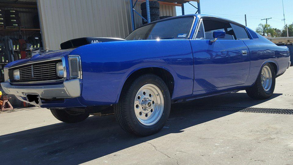 Blue Mustang — Quality Car Tyres in Gladstone, QLD