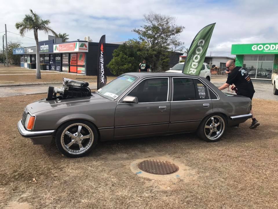 Car Nice Mags and Hood Engine — Your Local Tyre Shop in Gladstone, QLD