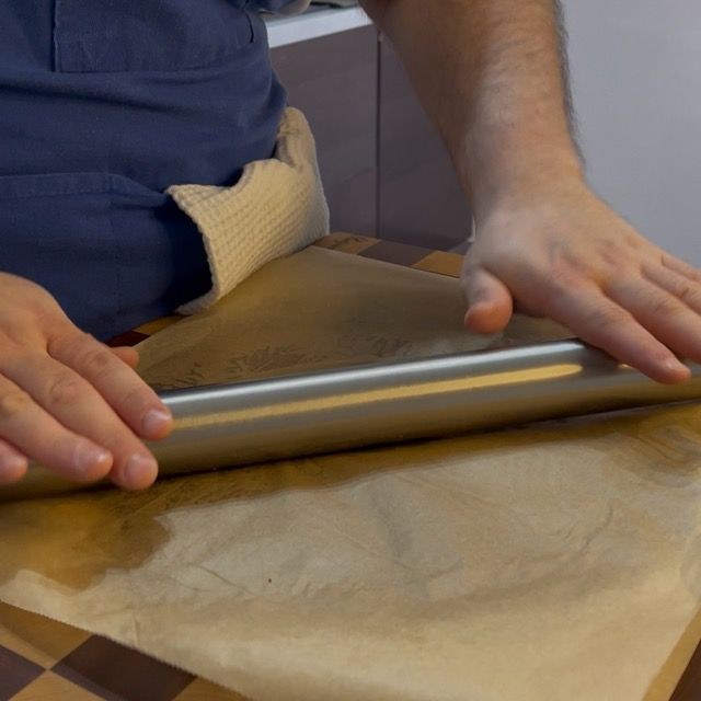 Frolla stesa allo spessore di 4mm