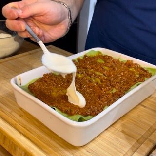 La besciamella perfetta:usata per fare una lasagna